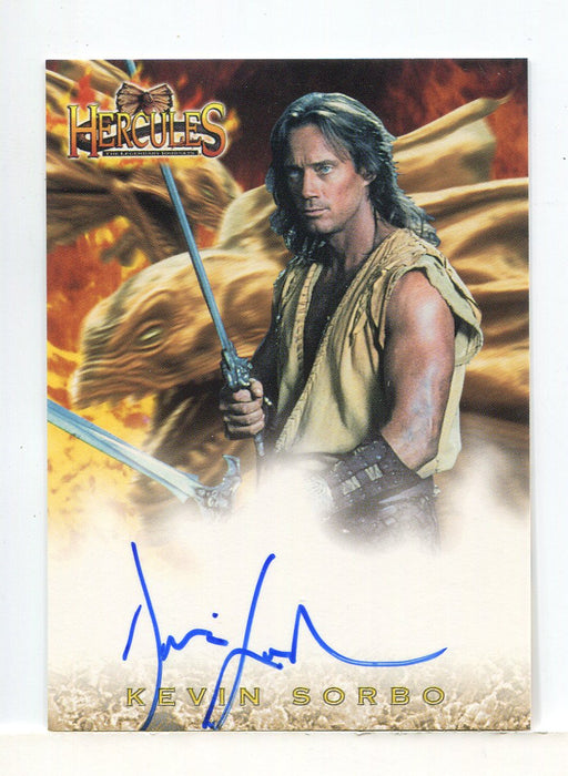 Hercules Complete Journeys Kevin Sorbo Hercules Expansion Autograph Card HXA1 - TvMovieCards.com
