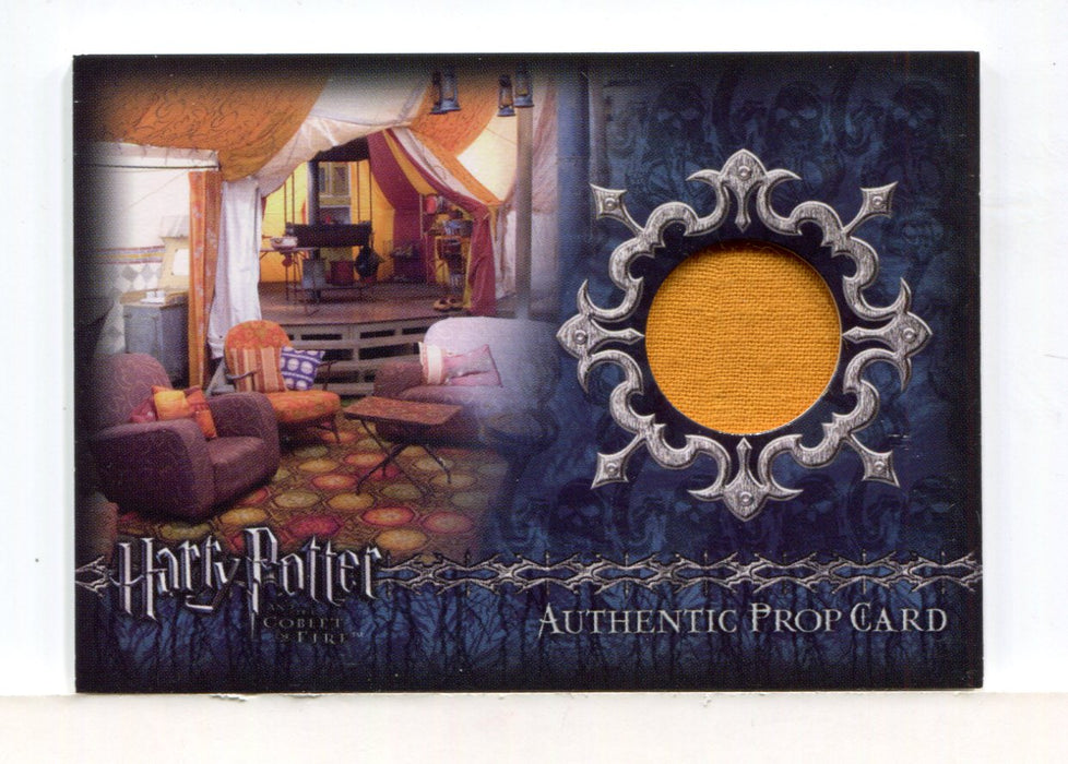 Harry Potter Goblet Fire Update Weasley Tent Prop Card HP P4 #323/520