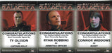 Battlestar Galactica Premiere Edition Autograph Card Set 12 Cards - TvMovieCards.com