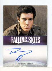 Falling Skies Season 2 Premium Pack Drew Roy Autograph Card - TvMovieCards.com