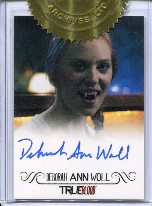 True Blood Archives Dealer Incentive Deborah Ann Woll Autograph Card