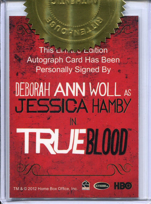 True Blood Archives Dealer Incentive Deborah Ann Woll Autograph Card