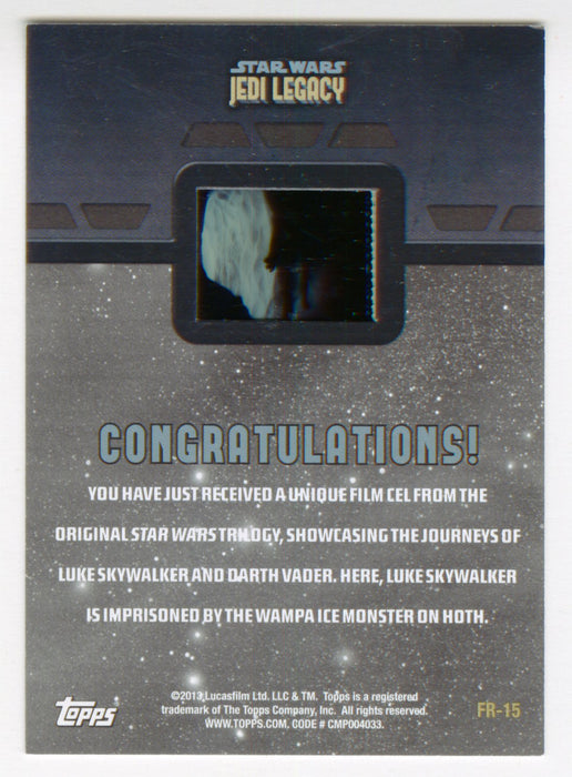 Star Wars Jedi Legacy FR-15 "Luke imprisoned by Wampa" Film Cel Relic Trading Card