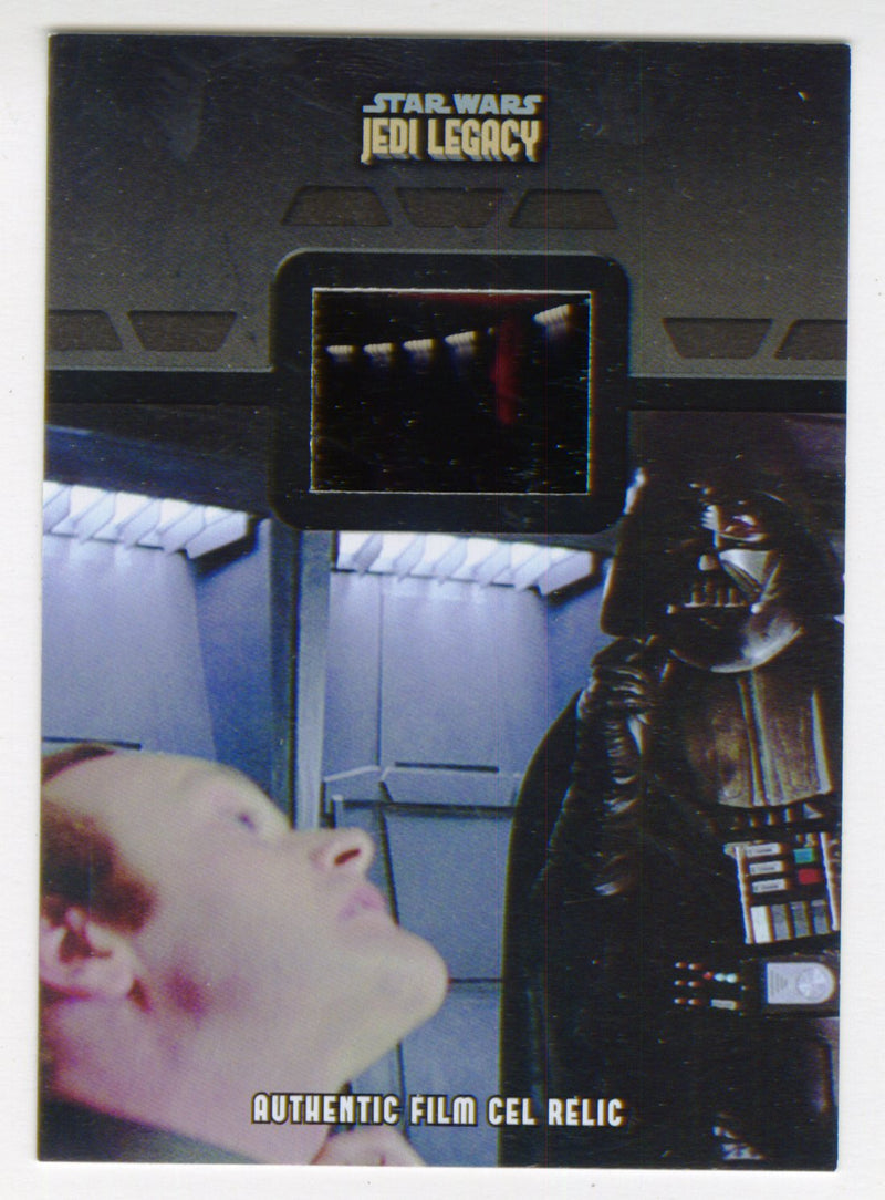 Star Wars Jedi Legacy FR-9 "Darth Vader chokes Motti" Film Cel Relic Trading Car - TvMovieCards.com