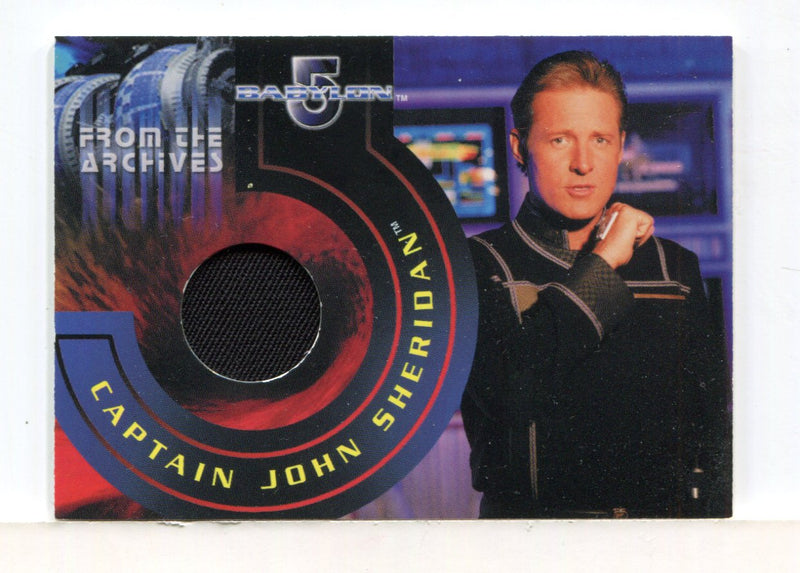 Babylon 5 Complete Captain John Sheridan Costume Card C1 Rittenhouse 2002 - TvMovieCards.com