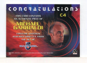 Babylon 5 Complete Michael Garibaldi Costume Card C4 Rittenhouse 2002 - TvMovieCards.com
