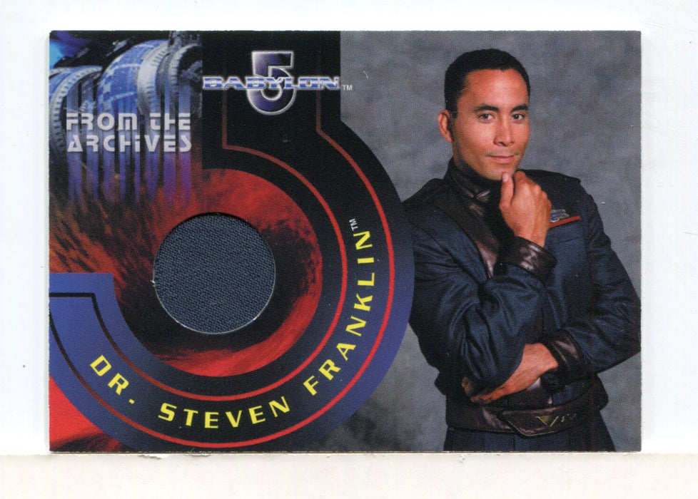Babylon 5 Complete Dr. Steven Franklin Costume Card C5 Rittenhouse 2002