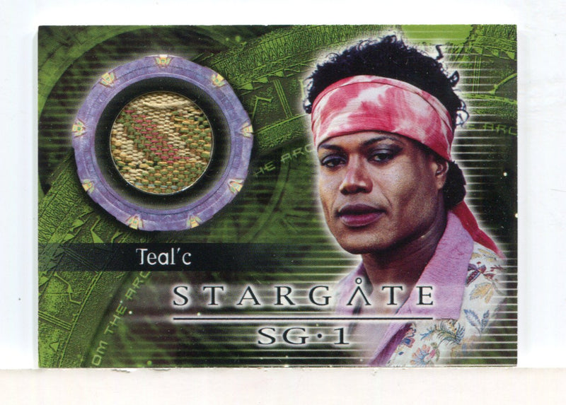 Stargate SG-1 Premiere Edition Teal'c Case Topper Costume Card C4 Variant - TvMovieCards.com