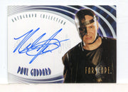 Farscape Through the Wormhole Paul Goddard Autograph Card A70 - TvMovieCards.com