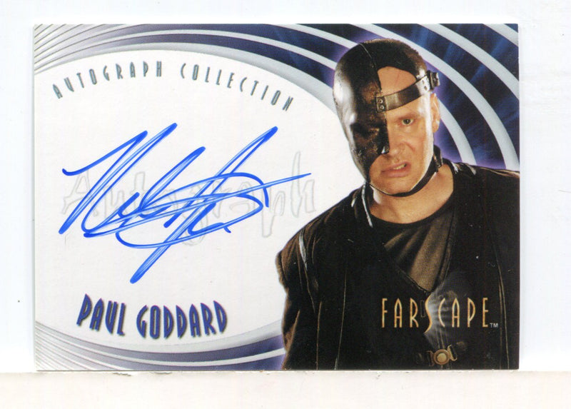 Farscape Through the Wormhole Paul Goddard Autograph Card A70 - TvMovieCards.com