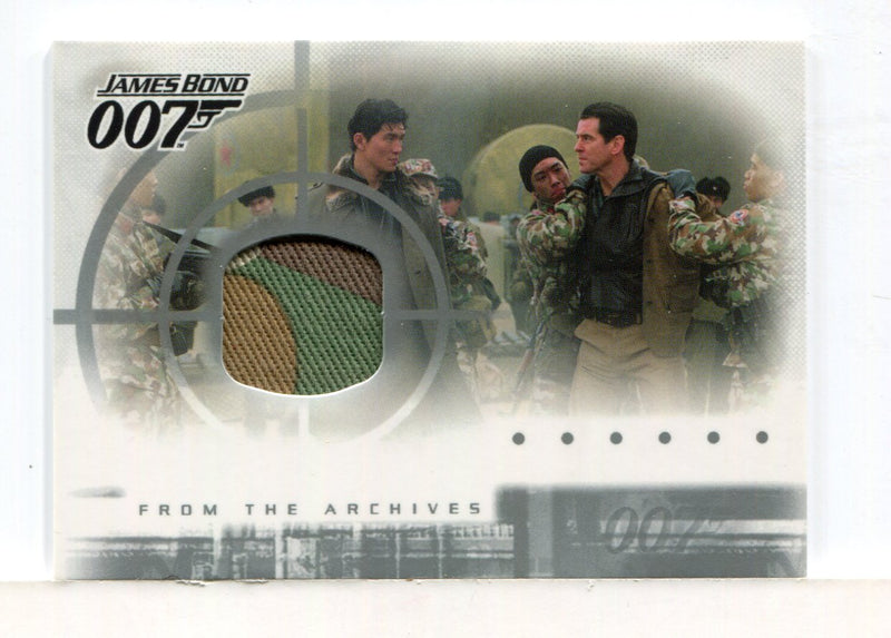 James Bond Die Another Day Case Topper Costume Card AC1 Image 3 - TvMovieCards.com
