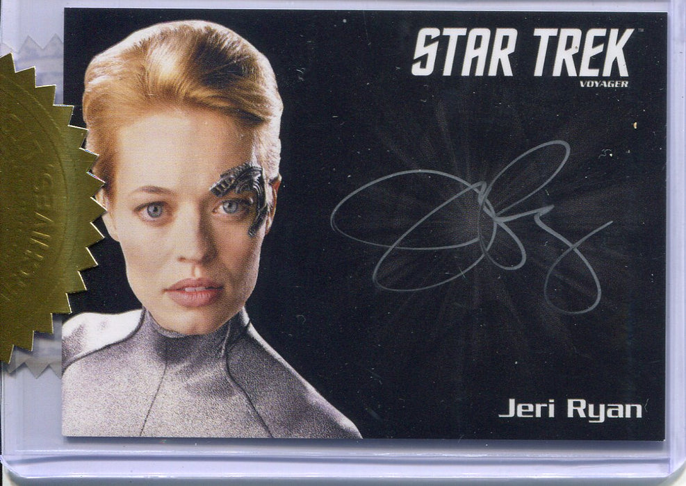 Star Trek Voyager Heroes & Villains Jeri Ryan 6-Case Incentive Autograph Card