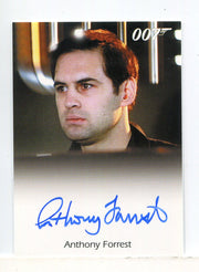 James Bond Archives Final Edition 2017 Anthony Forrest Autograph Card - TvMovieCards.com