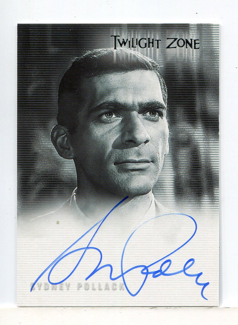 Twilight Zone 4 Science and Superstition Sydney Pollack Autograph Card A-73 - TvMovieCards.com