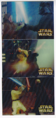 Star Wars Episode II Attack of Clones Action Battle Lenticular Card Energizer Ma - TvMovieCards.com