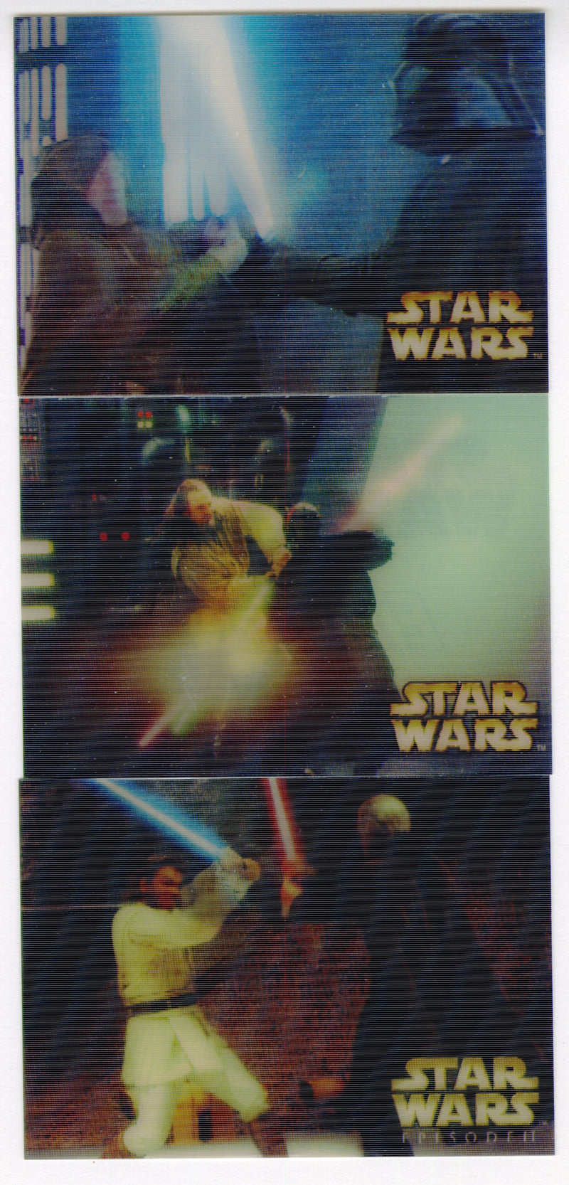 Star Wars Episode II Attack of Clones Action Battle Lenticular Card Energizer Ma - TvMovieCards.com