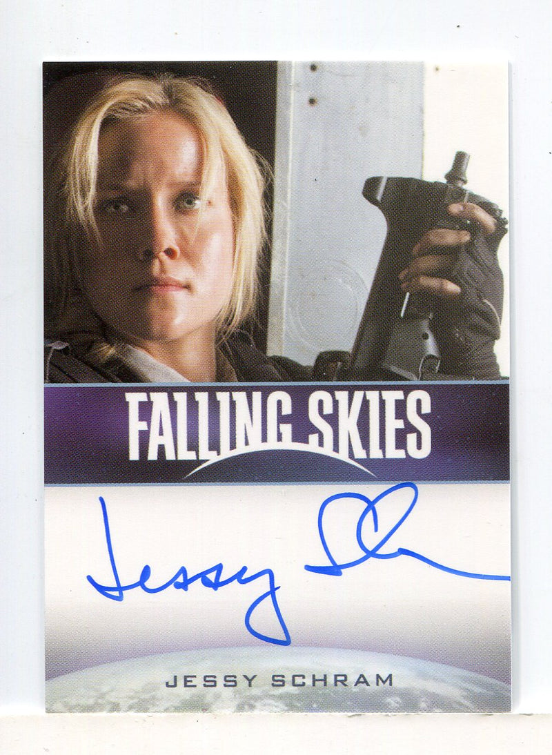 Falling Skies Season 2 Premium Pack Jessy Schram Autograph Card - TvMovieCards.com