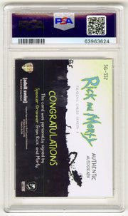2019 Rick and Morty Season 3 Spencer Grammer Autograph Card #SG-SS2 PSA 9 - TvMovieCards.com