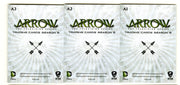 2015 Arrow Season 2 Silver Foil Parallel Archers Chase Card Set A1-A3 - TvMovieCards.com