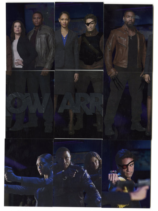 2015 Arrow Season 2 Silver Foil Parallel Suicide Squad Chase Card Set Z1-Z9