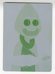 2019 Rick and Morty Season 2 Character C11 Glaxo Slimslom Yellow Printing Plate - TvMovieCards.com