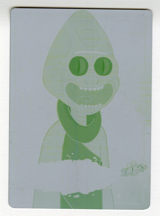 2019 Rick and Morty Season 2 Character C11 Glaxo Slimslom Yellow Printing Plate Cryptozoic