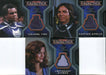Battlestar Galactica Colonial Warriors Costume Card Set CC2 thru CC12 - TvMovieCards.com