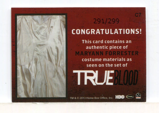 True Blood Archives Maryann Forrester Costume Card C7 #291/299 - TvMovieCards.com