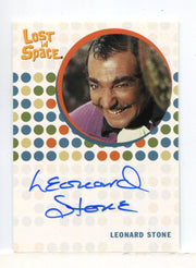 Lost in Space Complete Leonard Stone as Farnum Autograph Card - TvMovieCards.com