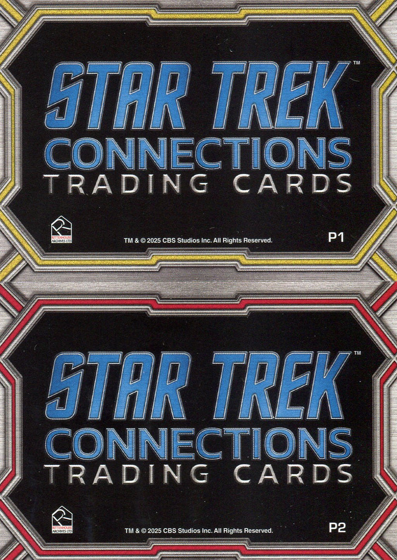 Star Trek Connections Promo Card Set P1 P2 Rittenhouse 2026 - TvMovieCards.com