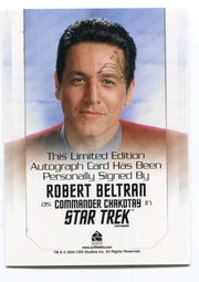Star Trek 2026 Connections Robert Beltran as Chakotay Autograph Card - TvMovieCards.com