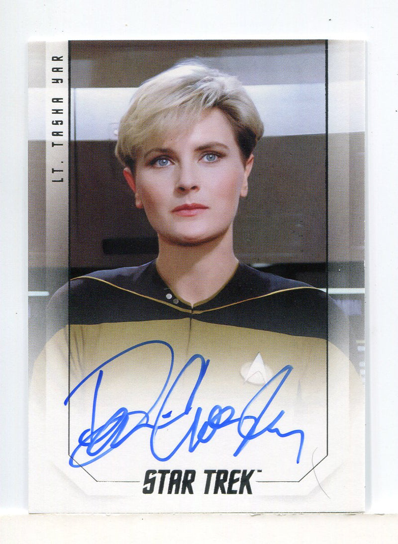 Star Trek 2026 Connections Denise Crosby as Lt. Tasha Yar Autograph Card - TvMovieCards.com
