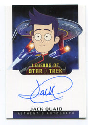 Star Trek 2026 Connections Jack Quaid as Lt. Jr. Boimler Autograph Card LA55 - TvMovieCards.com
