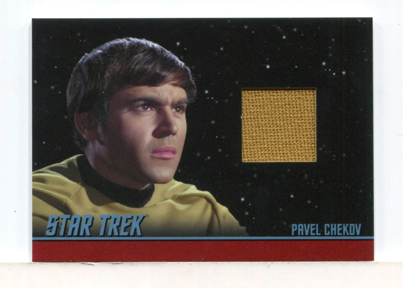 Star Trek 2026 Connections Pavel Chekov Costume Card SR13 - TvMovieCards.com