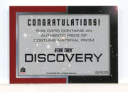 Star Trek 2026 Connections Cleveland Booker Costume Card SR25 - TvMovieCards.com