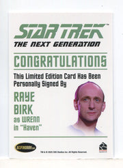 Star Trek 2026 Connections Raye Birk as Wrenn Autograph Card - TvMovieCards.com