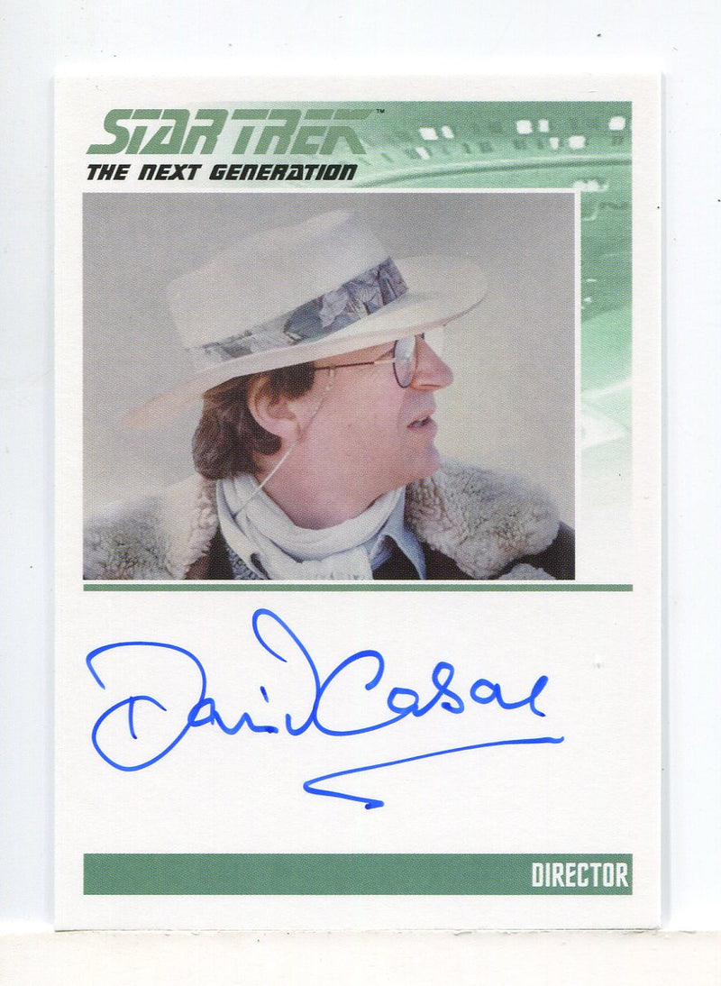 Star Trek 2026 Connections Director David Carson Autograph Card - TvMovieCards.com