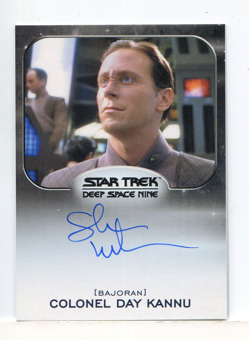 Star Trek 2026 Connections Steven Weber as Colonel Day Kannu Autograph Card - TvMovieCards.com