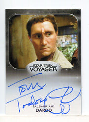Star Trek 2026 Connections Tom Todoroff as Darod Autograph Card - TvMovieCards.com
