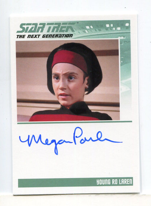 Star Trek 2026 Connections Megan Parlen as Young Ro Laren Autograph Card