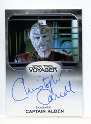 Star Trek 2026 Connections Christopher Carroll as Cpt. Alben Autograph Card - TvMovieCards.com