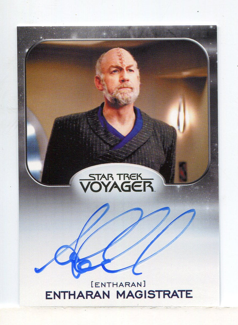 Star Trek 2026 Connections Adrian Sparks as Magistrate Autograph Card - TvMovieCards.com