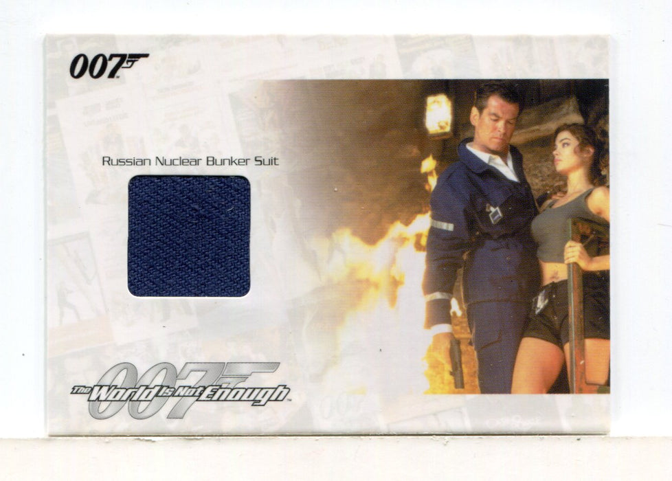 James Bond Mission Logs Russian Bunker Suit Relic Costume Card JBR26 #869/875