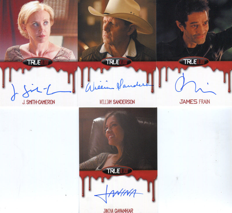 True Blood Season 6 Collector's Set 10 Autograph Cards plus 20 Base Cards - TvMovieCards.com