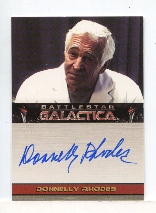 Battlestar Galactica Season Two Donnelly Rhodes Autograph Card