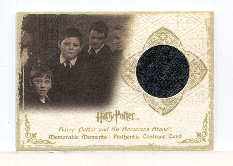 Harry Potter Memorable Moments Vincent Crabbe Costume Card HP C1 #494/660