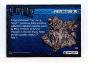 Harry Potter Deathly Hallows 1 A. Weasley Dealer Costume Card HP Ci2 #081/180 - TvMovieCards.com