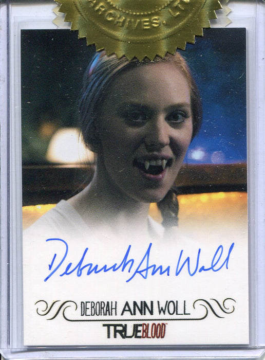 True Blood Archives Dealer Incentive Deborah Ann Woll Autograph Card