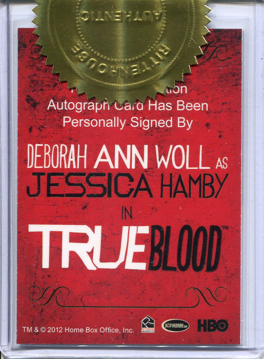 True Blood Archives Dealer Incentive Deborah Ann Woll Autograph Card