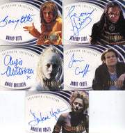Farscape Through the Wormhole Autograph Card Lot 5 Different Cards - TvMovieCards.com